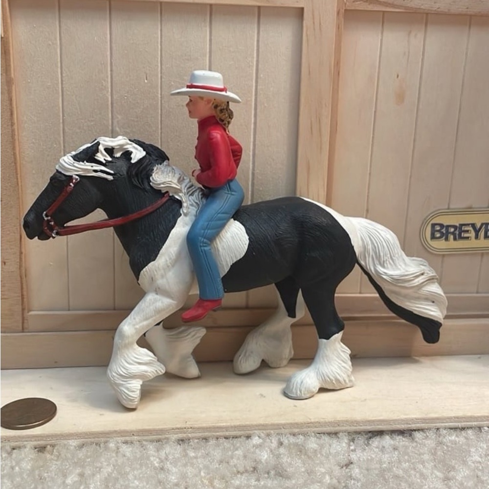 safari ltd horse and rider